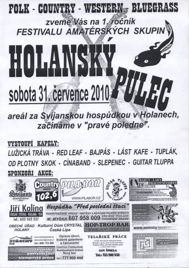 31.7.2010 Holanský pulec 2010 